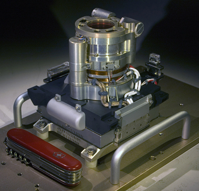 Photograph of MAHLI camera head.